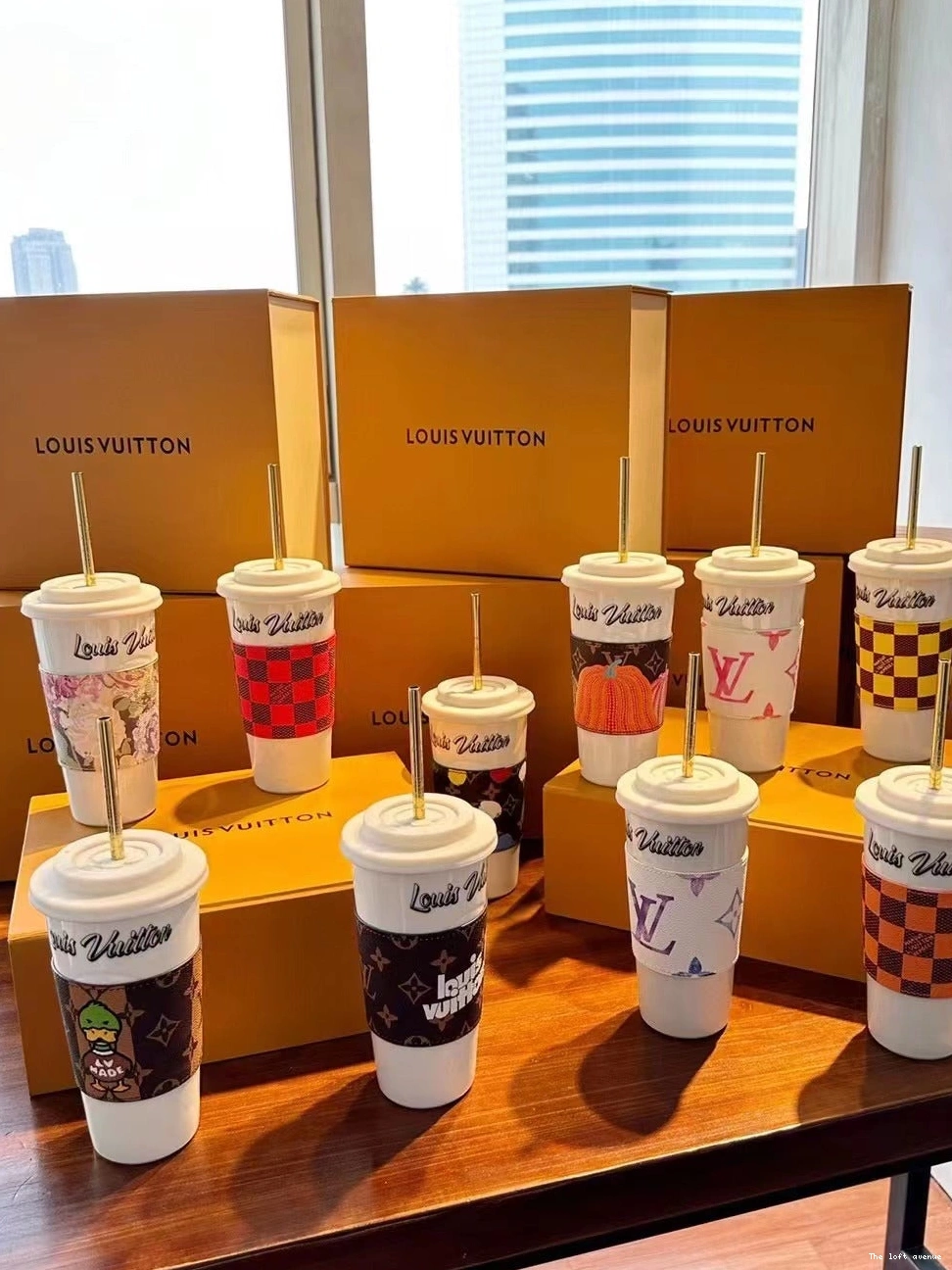 STRAW LOUIS CUSTOM AND CUP 0808